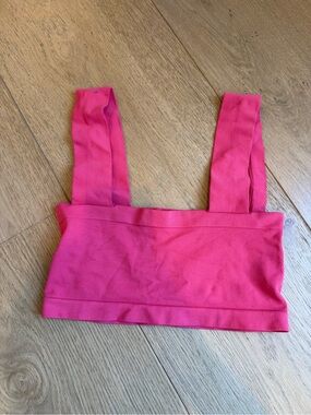 Free People Intimately Pink Crop Tank Top/Bra